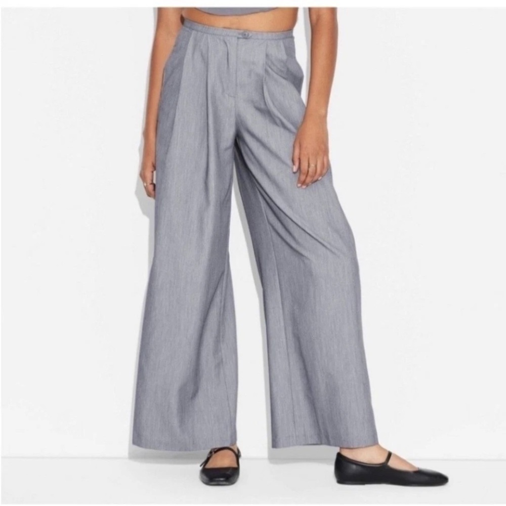 Wild Fable high rise wide leg trouser pleated pants / Women’s XS